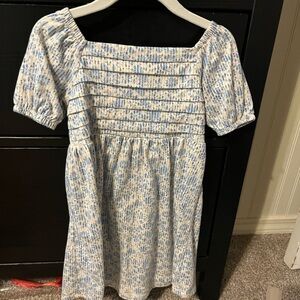 OshKosh B'gosh Blue and Cream Casual Dress